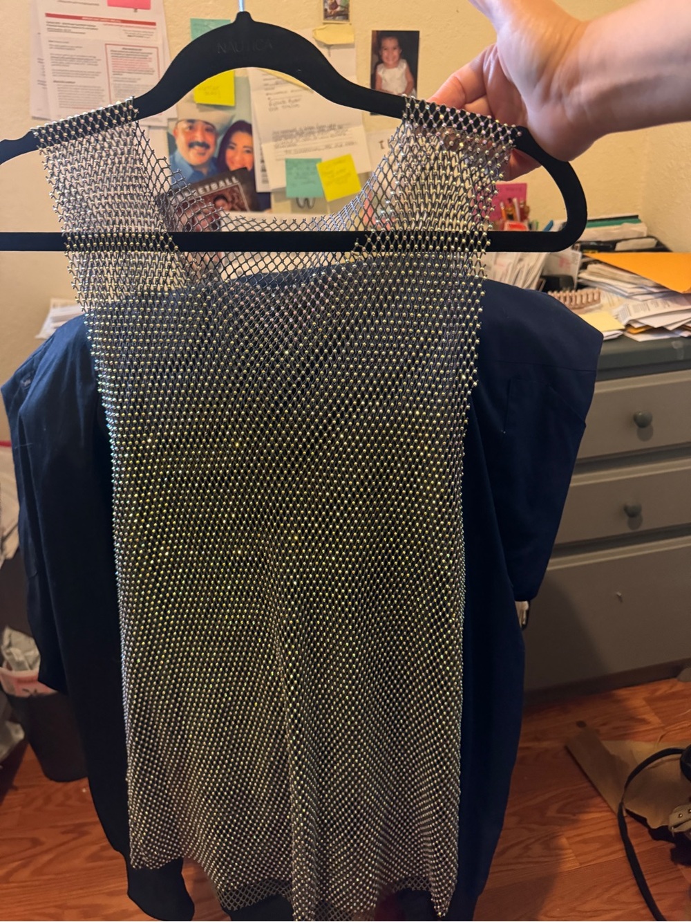 Rhinestones Sparkly Tank Top